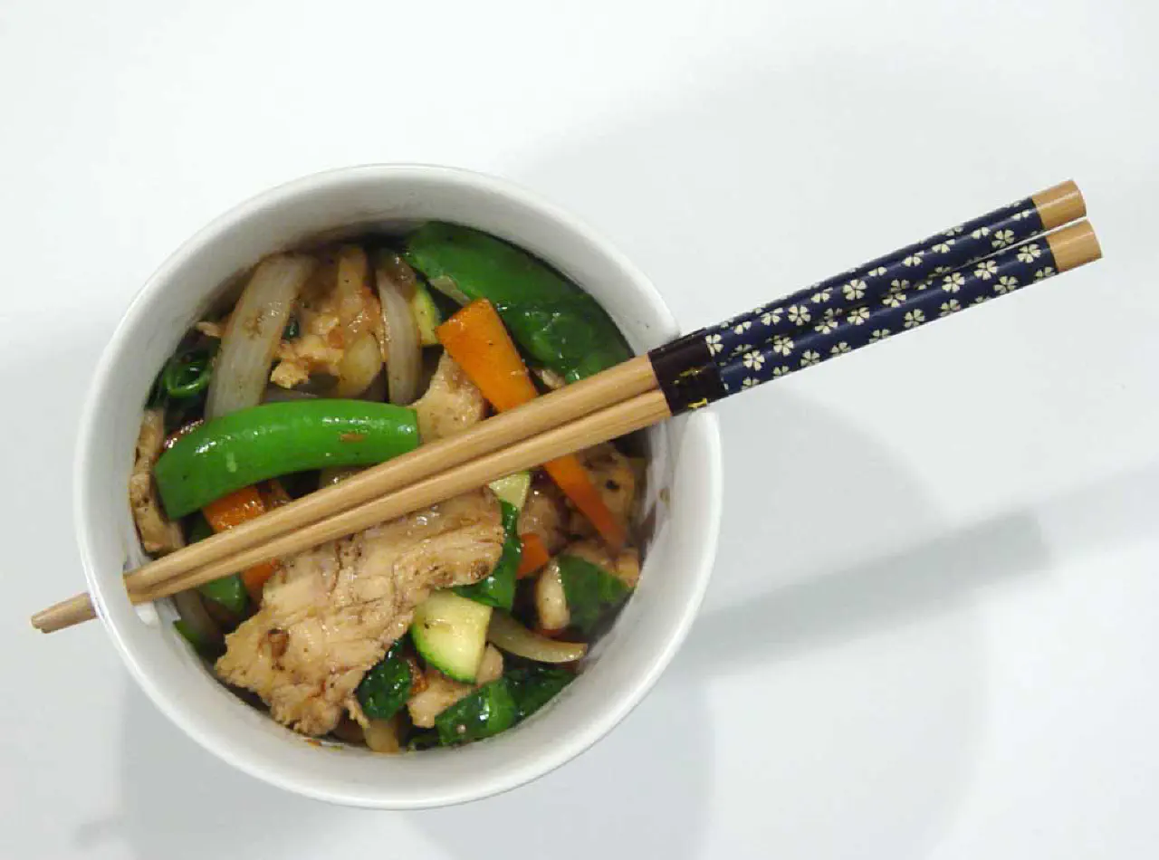 Wok cooking