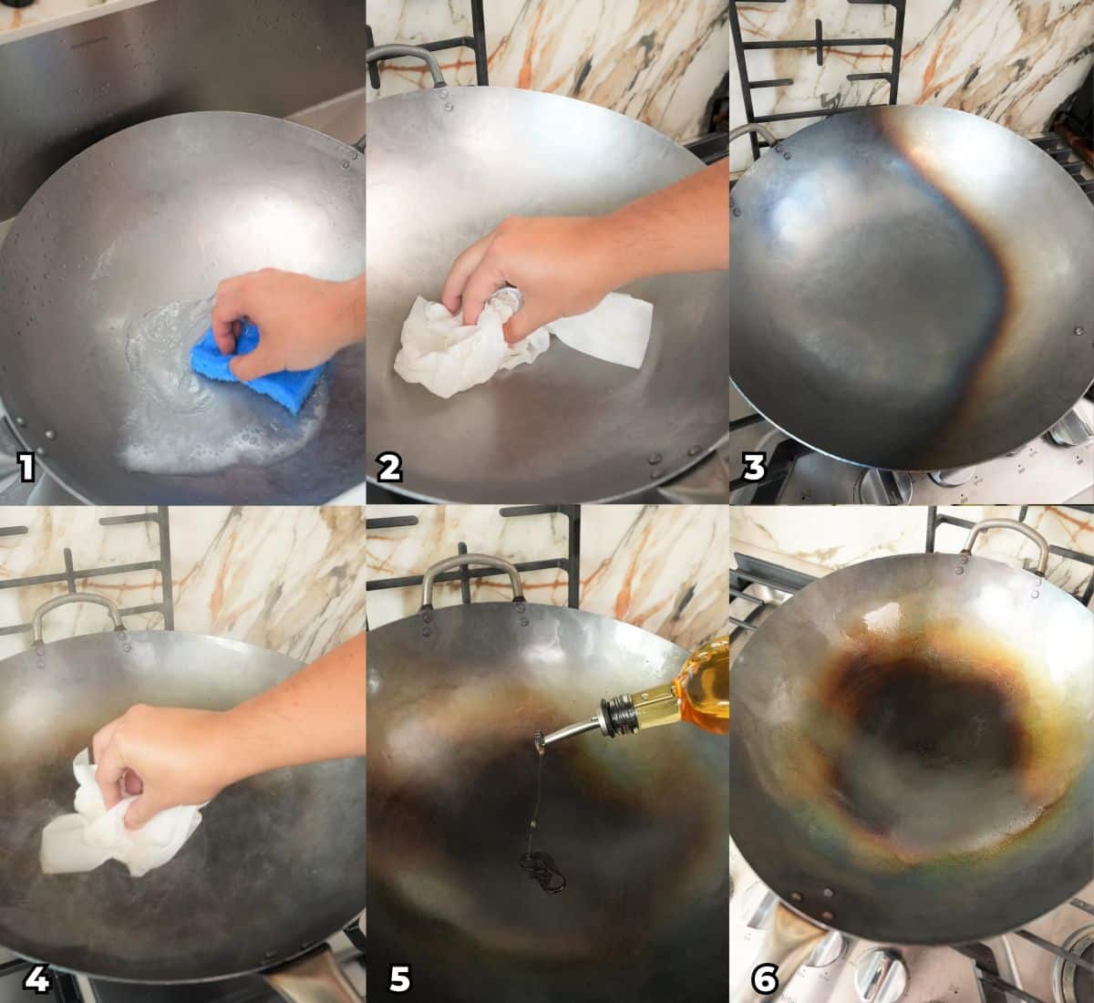 How to season a wok