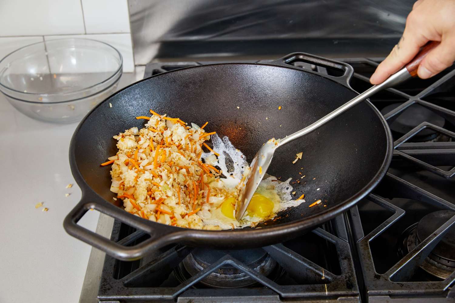 Woks Home Kitchens Cast iron wok for high heat searing