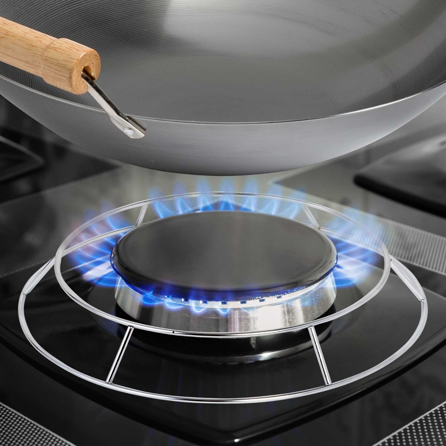 Woks Home Kitchens Traditional round bottom wok for gas stoves