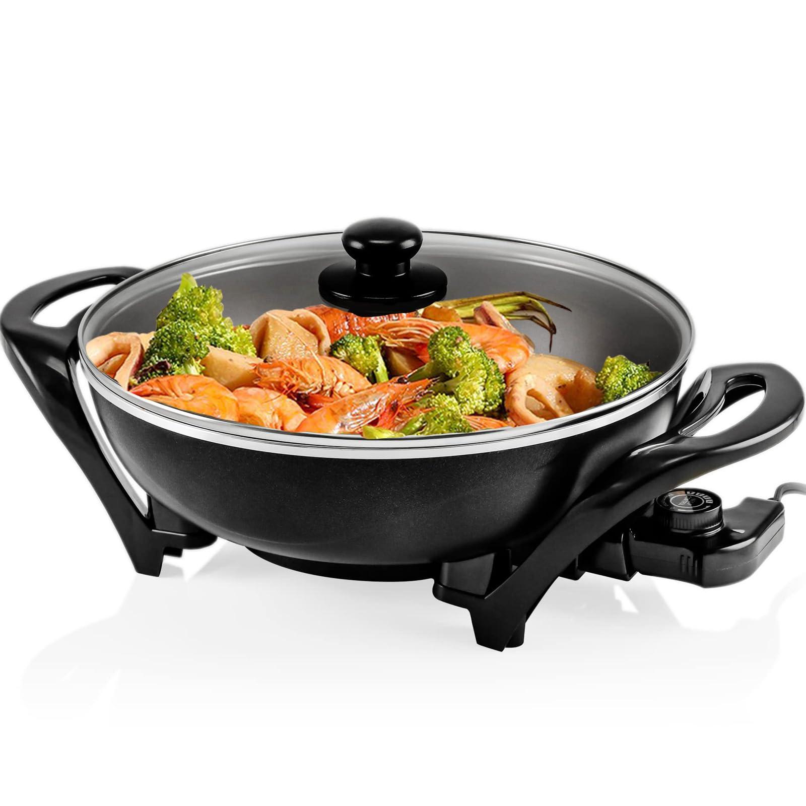 Professional Electric Wok with Temperature Control