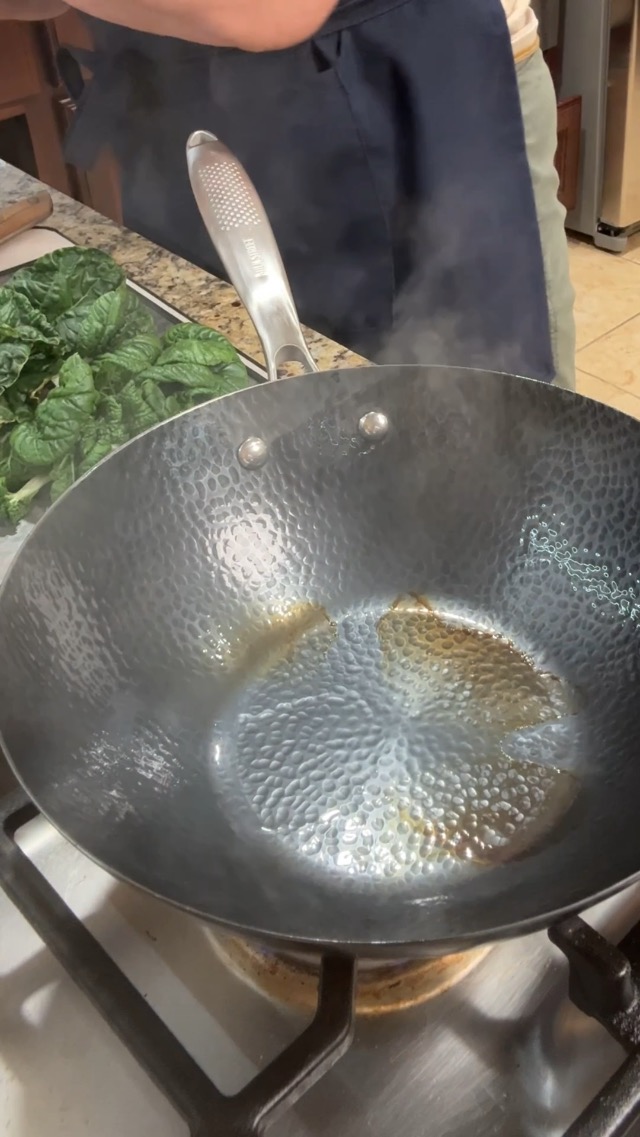 How to season a wok starter pick
