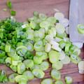 sliced green onions