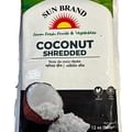 shredded coconut