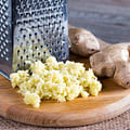 grated ginger