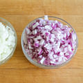 diced onion