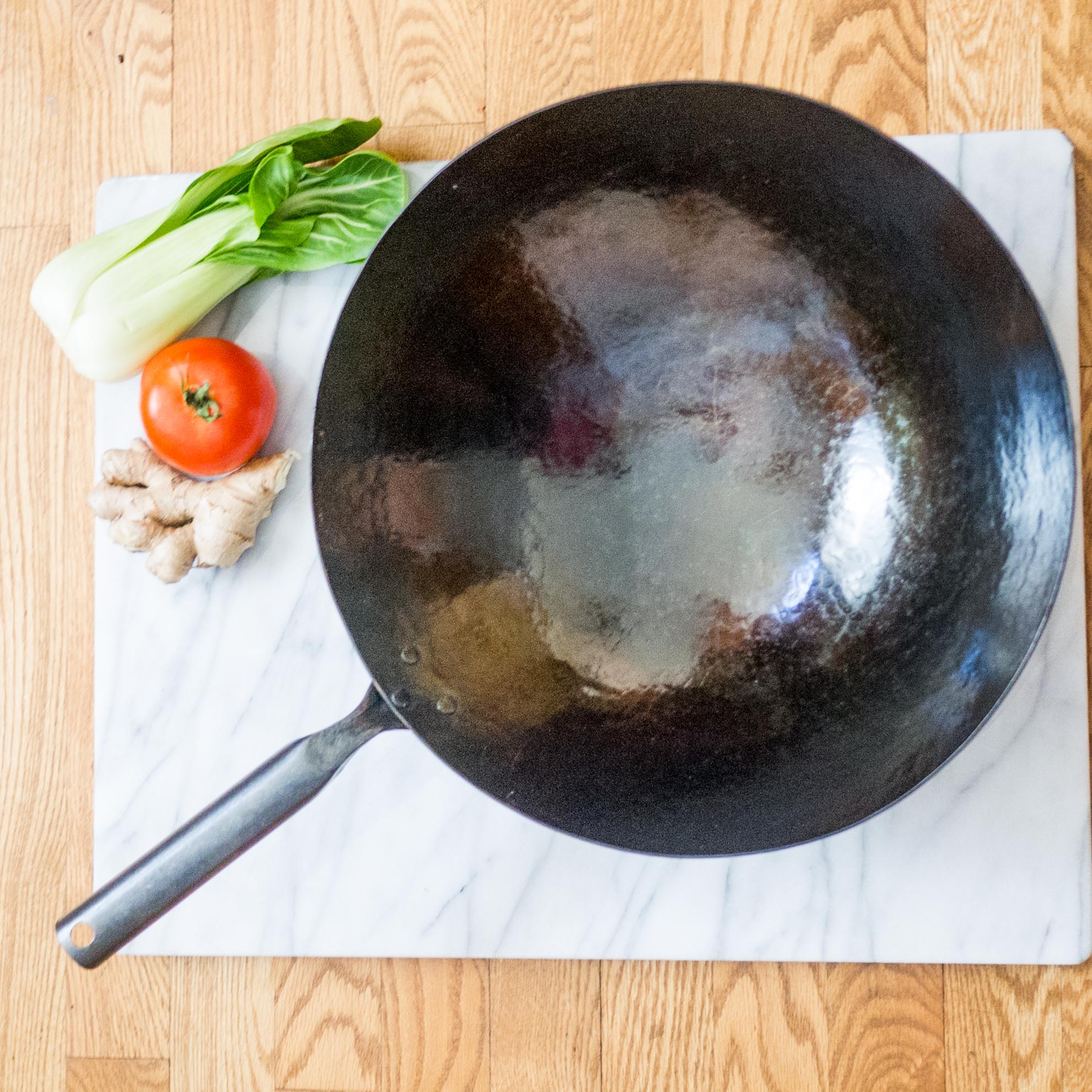 Hand-Hammered Wok