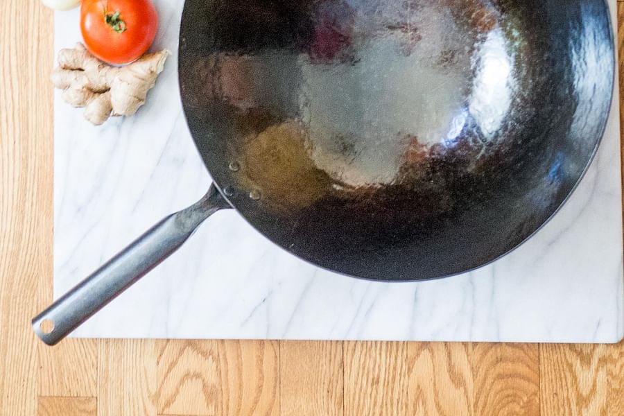 Hand-Hammered Wok