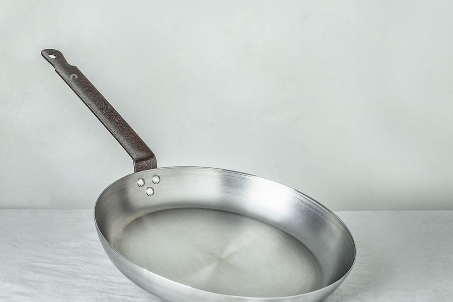 Mauviel M'Steel Round Frying Pan