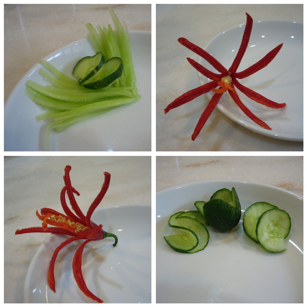 food garnishing ideas