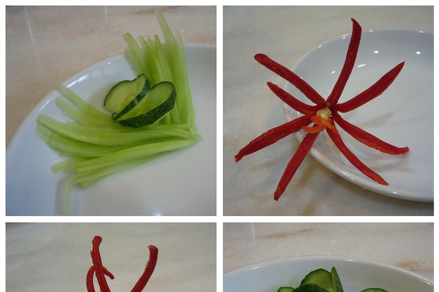 food garnishing ideas
