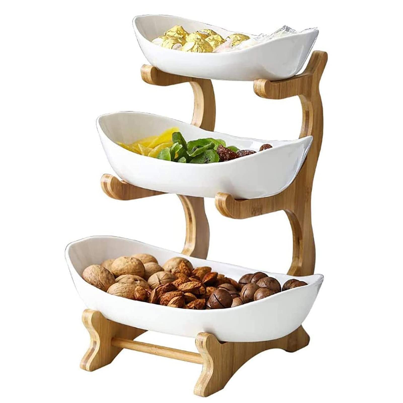 layered food presentation