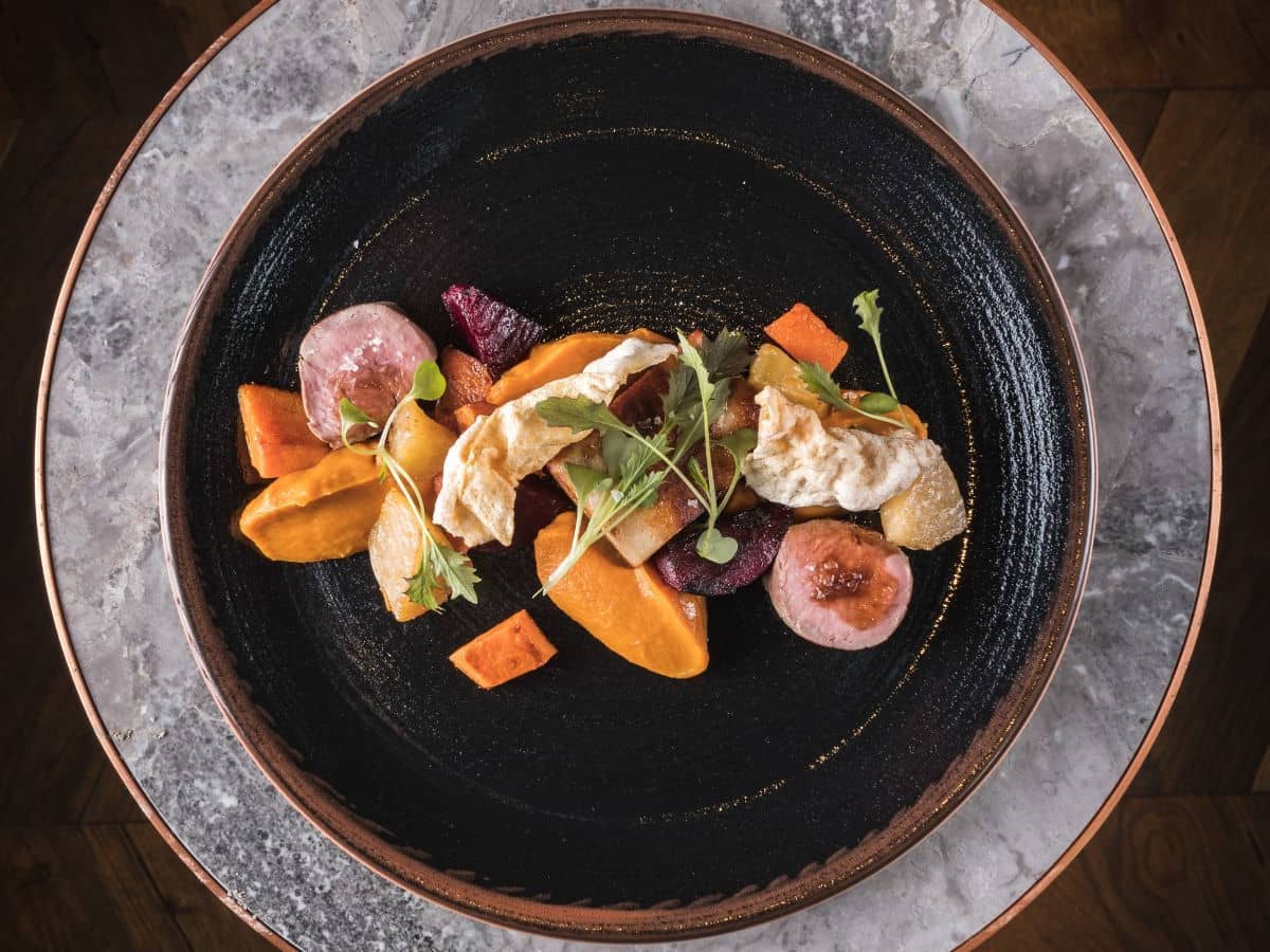 negative space in food plating