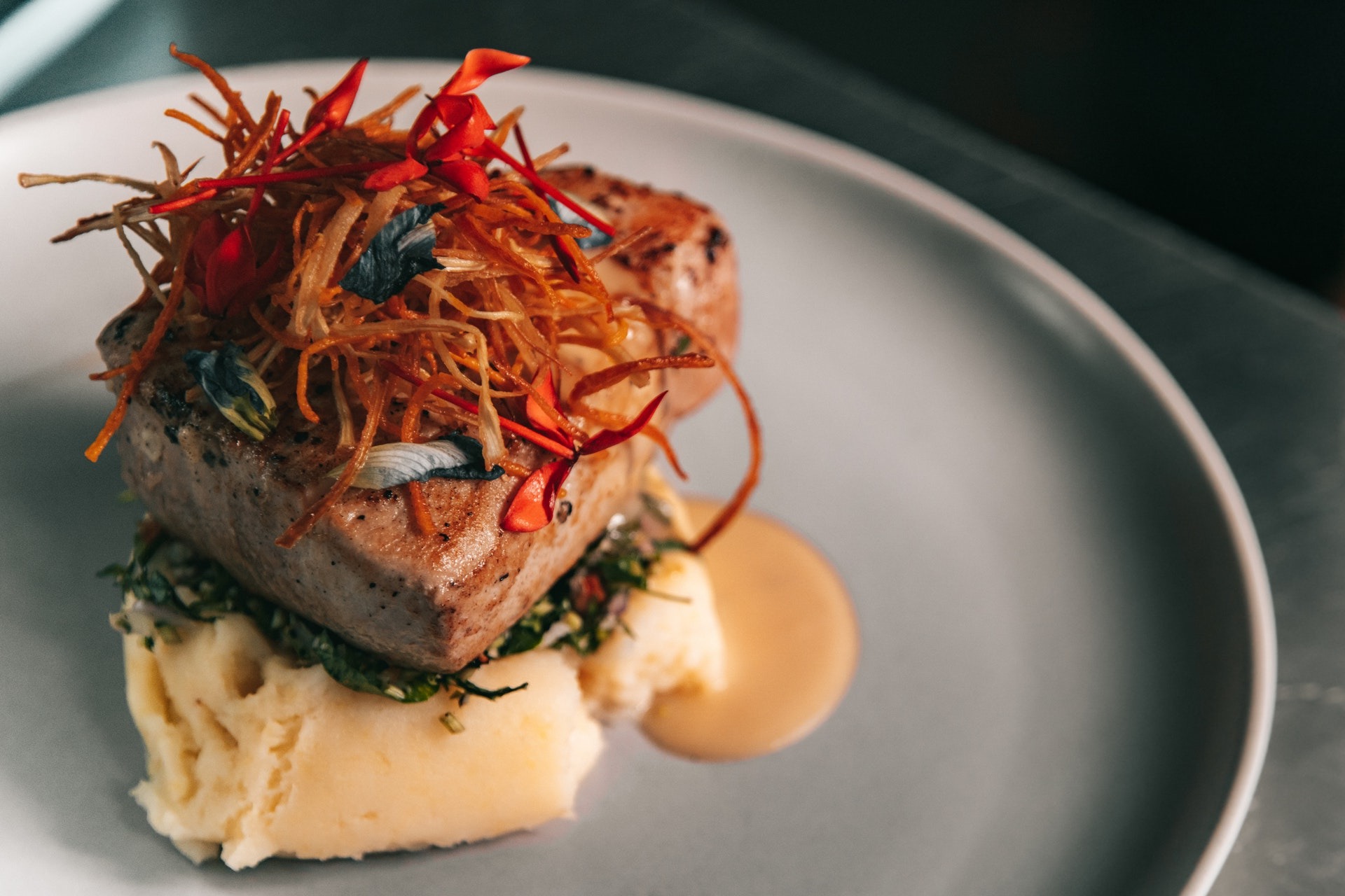 sauce plating techniques