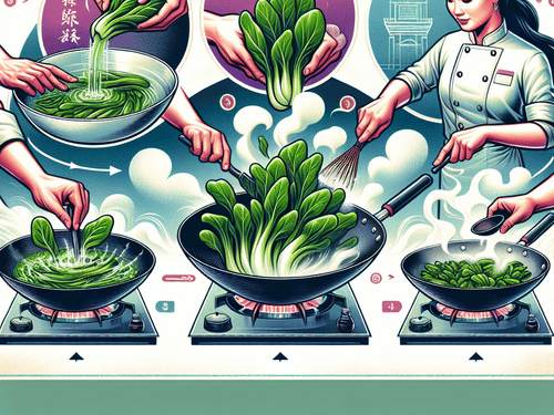 From Sizzle to Steam: Advanced Wok Techniques for Cooking Asian Greens to Perfection