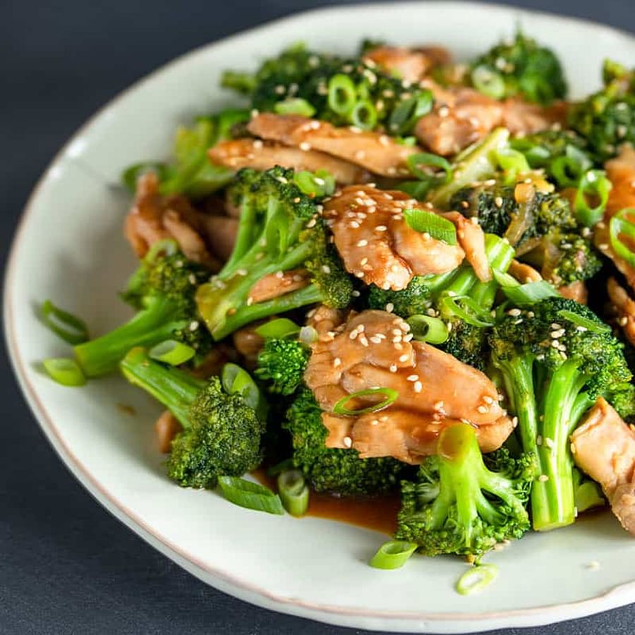 Delicious and vibrant broccoli stir fry served in a bowl