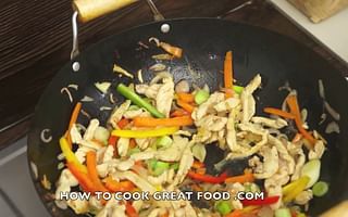 Can you provide some simple recipes for wok cooking?