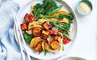 How can I make a healthy stir-fry with ginger?