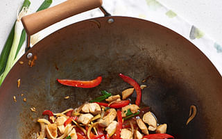 What are the best sauces and seasonings for wok cooking?
